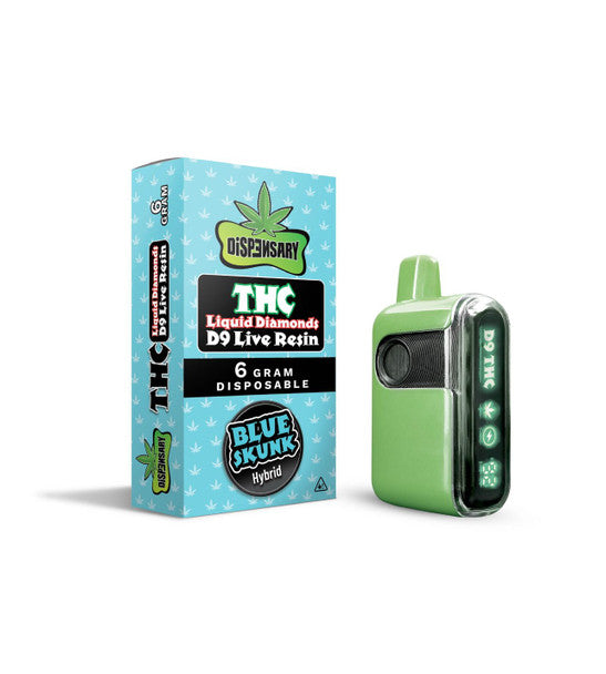 LIQUID DIAMONDS D9 LIVE RESIN 6 GRAM DISPOSABLE